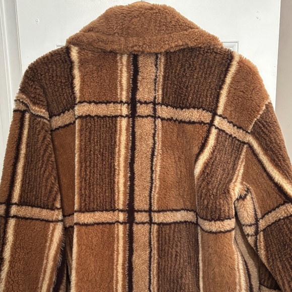 DOEN Heirloom Coat – Size Small (Brown/Tan Plaid) – NWOT - Picture 6 of 6